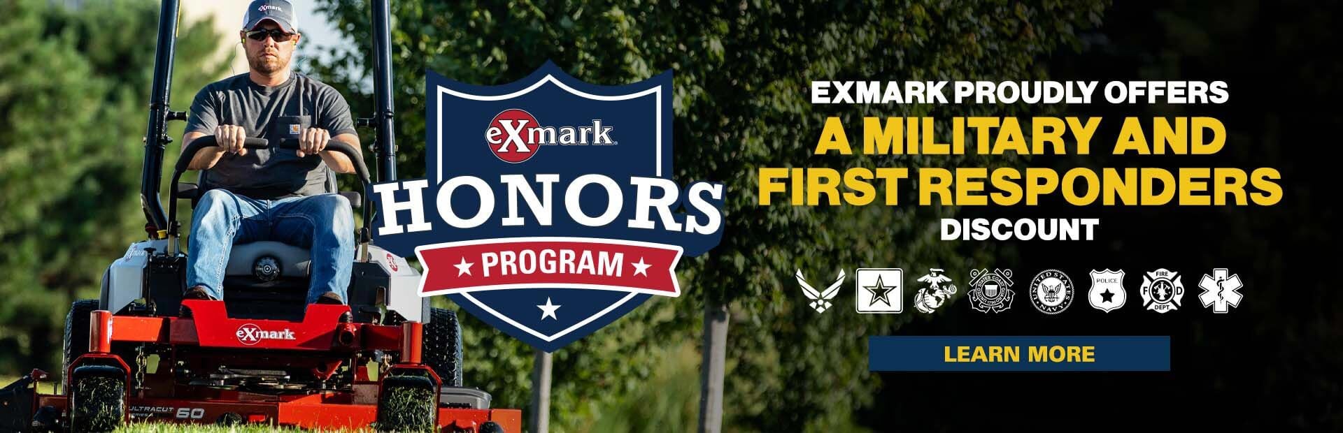 Exmark Honors Equipment