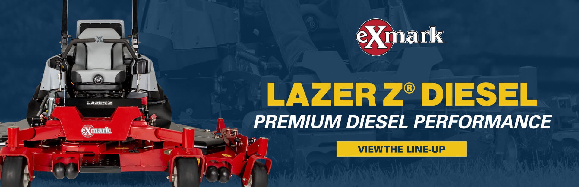 Exmark Lazer Z Diesel Equipment